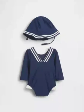 Ensemble de natation « Baby Sailor » avec rashguard
