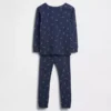 Ensemble de pyjama de Noël en coton brossé bio pour enfants et bébés
