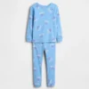 Ensemble de pyjama de Noël en coton brossé bio pour enfants et bébés
