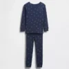 Ensemble de pyjama de Noël en coton brossé bio pour enfants et bébés