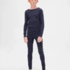Ensemble de pyjama de Noël en coton brossé bio pour enfants et bébés