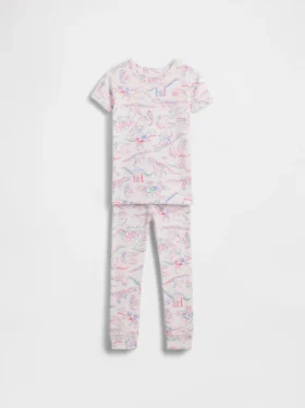 Ensemble de pyjama en coton brossé bio « Dinosaures » pour Bébé & Enfant
