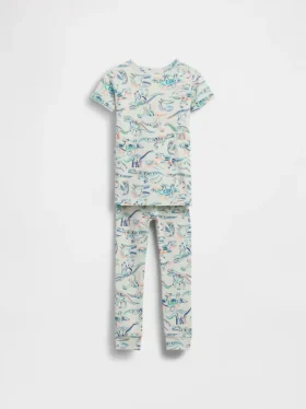 Ensemble de pyjama en coton brossé bio « Dinosaures » pour Bébé & Enfant
