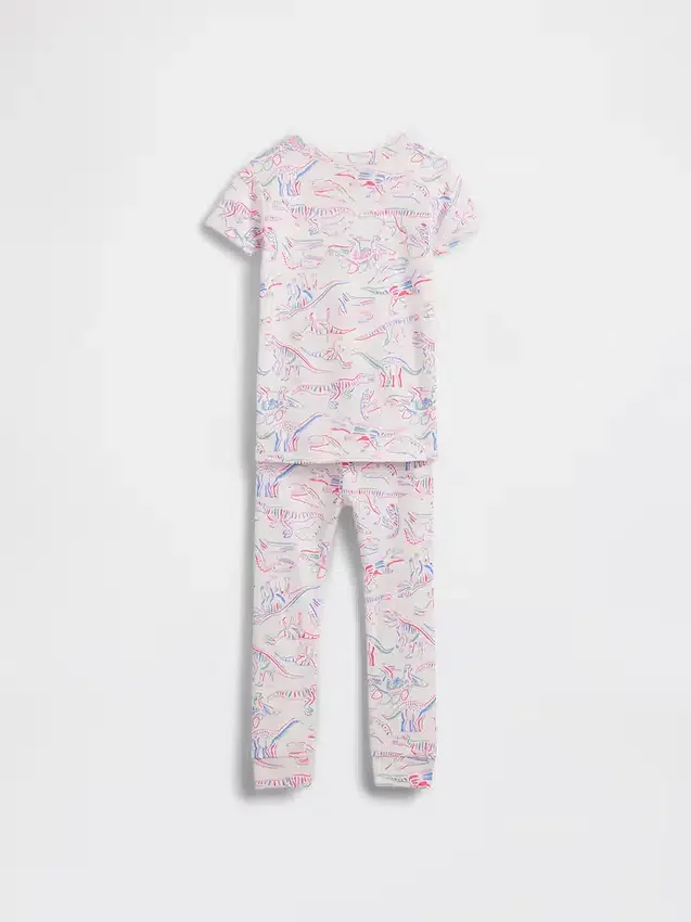 Ensemble de pyjama en coton brossé bio « Dinosaures » pour Bébé & Enfant