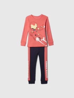 Ensemble de pyjama en coton brossé bio Marvel pour Bébé & Enfant