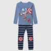Ensemble de pyjama en coton brossé bio Marvel pour Bébé & Enfant
