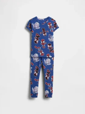 Ensemble de pyjama en coton brossé bio Marvel pour Bébé & Enfant