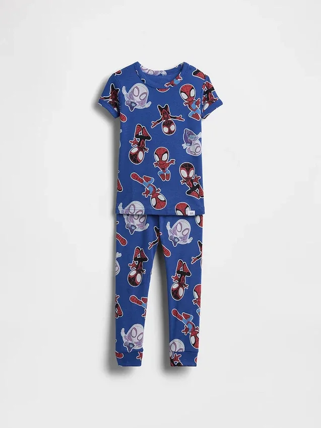 Ensemble de pyjama en coton brossé bio Marvel pour Bébé & Enfant