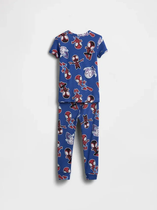 Ensemble de pyjama en coton brossé bio Marvel pour Bébé & Enfant