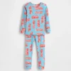 Ensemble de pyjama en coton brossé bio pour Bébé & Enfant