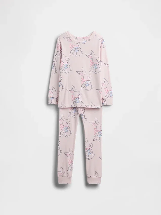 Ensemble de pyjama en coton brossé bio pour Bébé & Enfant