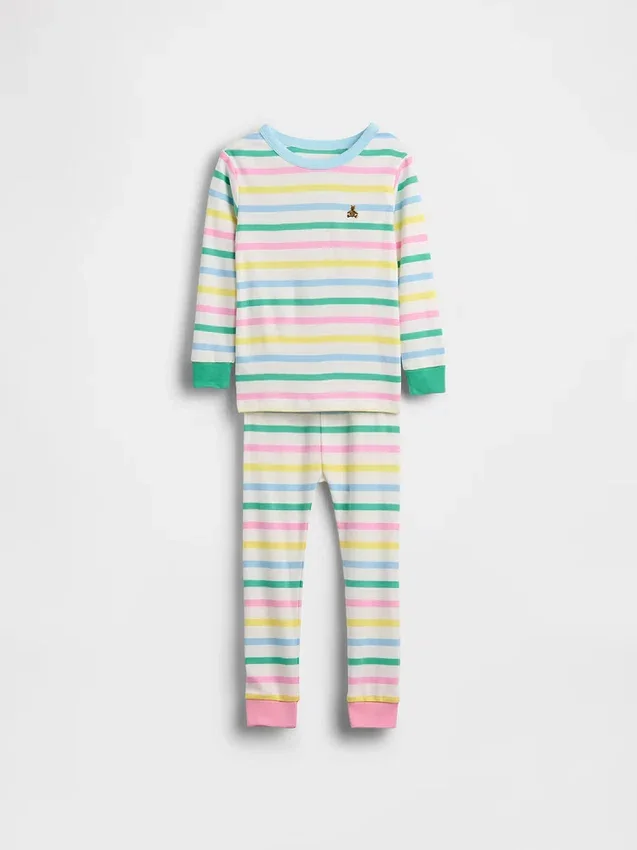 Ensemble de pyjama en coton brossé bio pour Bébé & Enfant