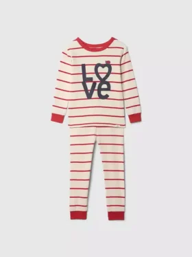 Ensemble de pyjama en coton brossé bio pour Bébé & Enfant