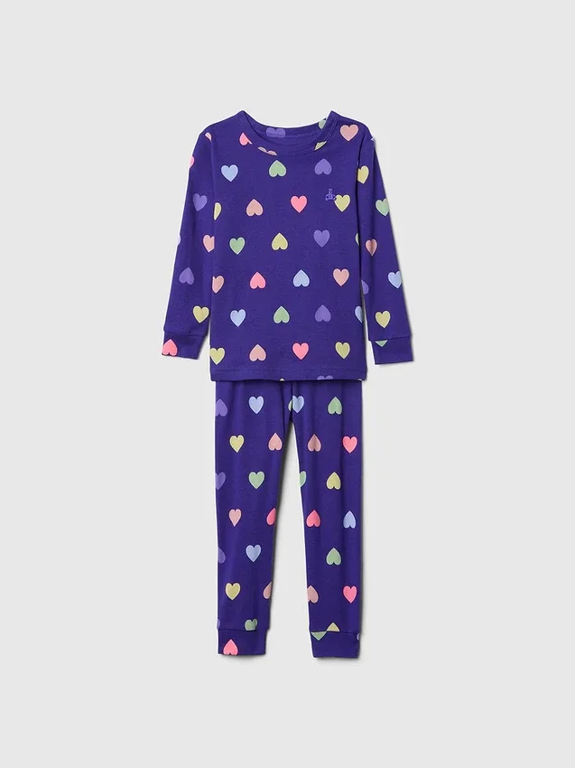 Ensemble de pyjama en coton brossé bio pour Bébé & Enfant