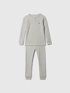 Ensemble de pyjama en coton brossé bio pour Bébé & Enfant