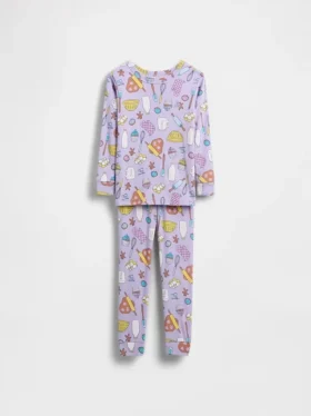 Ensemble de pyjama en coton brossé bio pour Bébé & Enfant