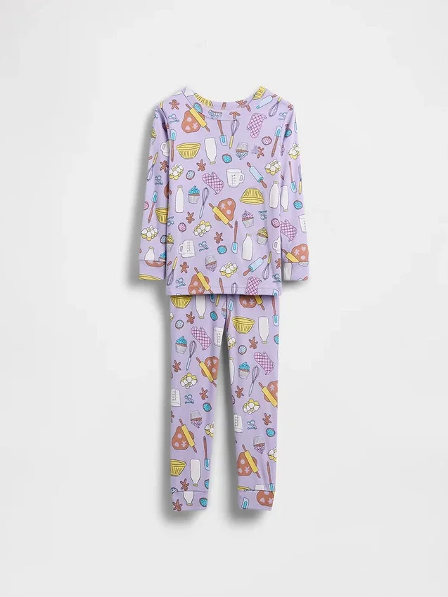 Ensemble de pyjama en coton brossé bio pour Bébé & Enfant