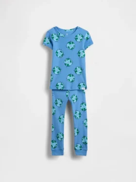 Ensemble de pyjama en coton brossé bio pour Bébé & Enfant
