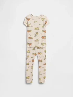 Ensemble de pyjama en coton brossé bio pour Bébé & Enfant