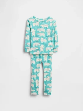 Ensemble de pyjama en coton brossé bio pour Bébé & Enfant