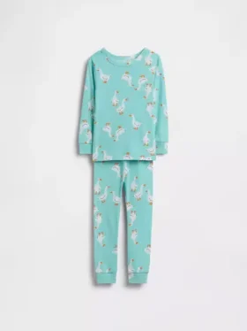 Ensemble de pyjama en coton brossé bio pour Bébé & Enfant