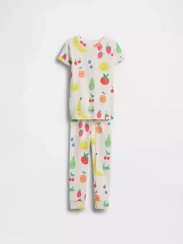 Ensemble de pyjama en coton brossé bio pour Bébé & Enfant