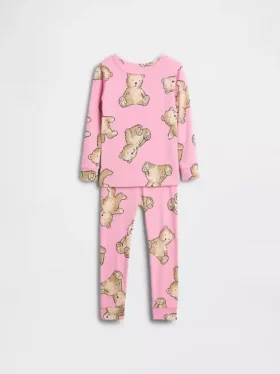Ensemble de pyjama en coton brossé bio pour Bébé & Enfant