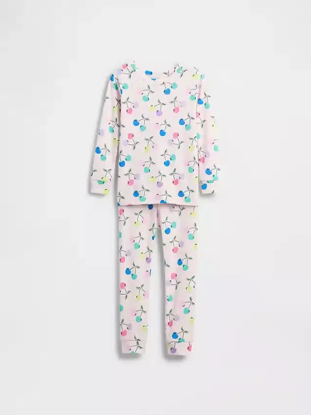 Ensemble de pyjama en coton brossé bio pour Bébé & Enfant