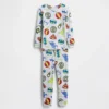 Ensemble de pyjama en coton brossé bio pour Bébé & Enfant