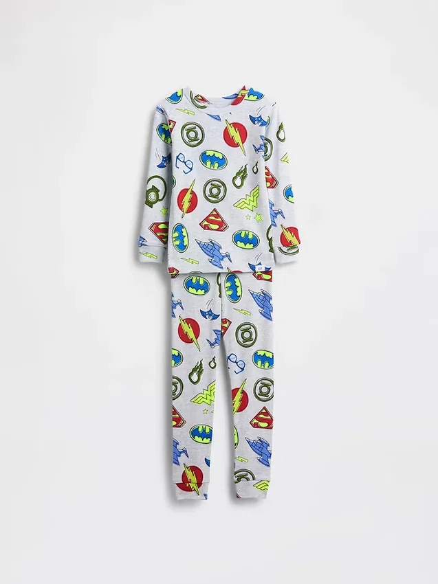 Ensemble de pyjama en coton brossé bio pour Bébé & Enfant