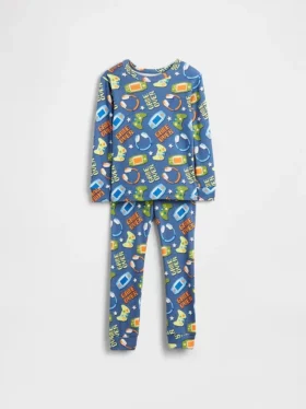 Ensemble de pyjama en coton brossé bio pour Bébé & Enfant