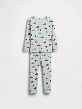 Ensemble de pyjama en coton brossé bio pour Bébé & Enfant