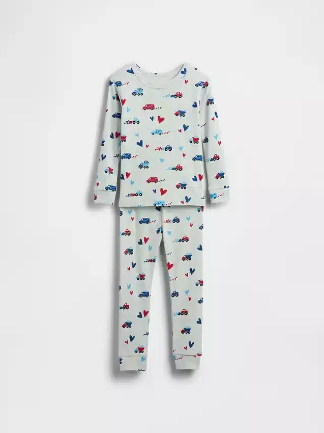 Ensemble de pyjama en coton brossé bio pour Bébé & Enfant