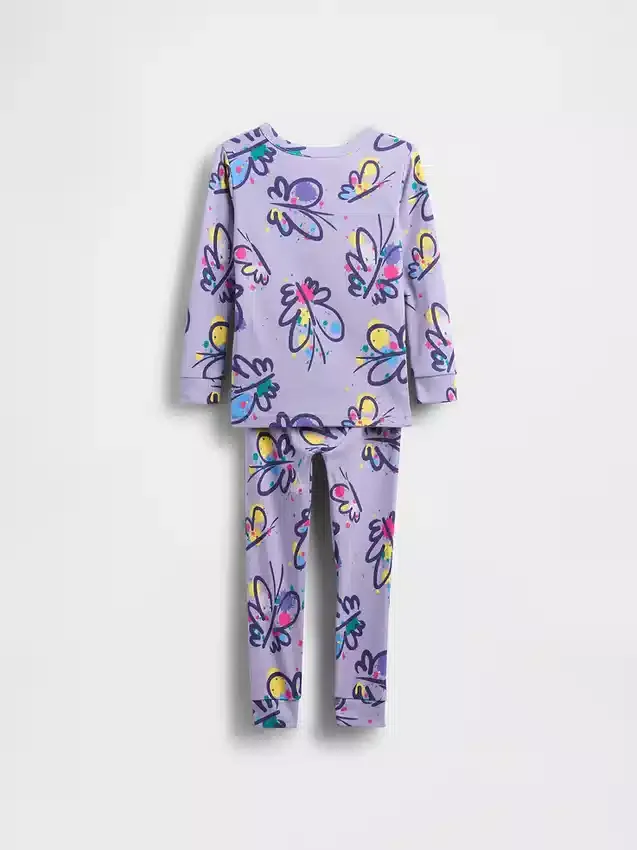 Ensemble de pyjama en coton brossé bio pour Bébé & Enfant