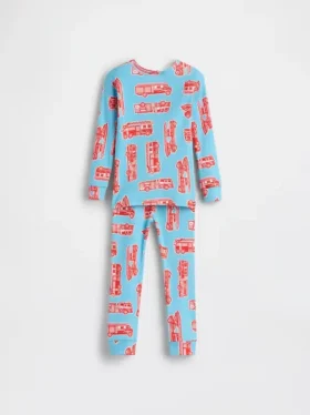 Ensemble de pyjama en coton brossé bio pour Bébé & Enfant