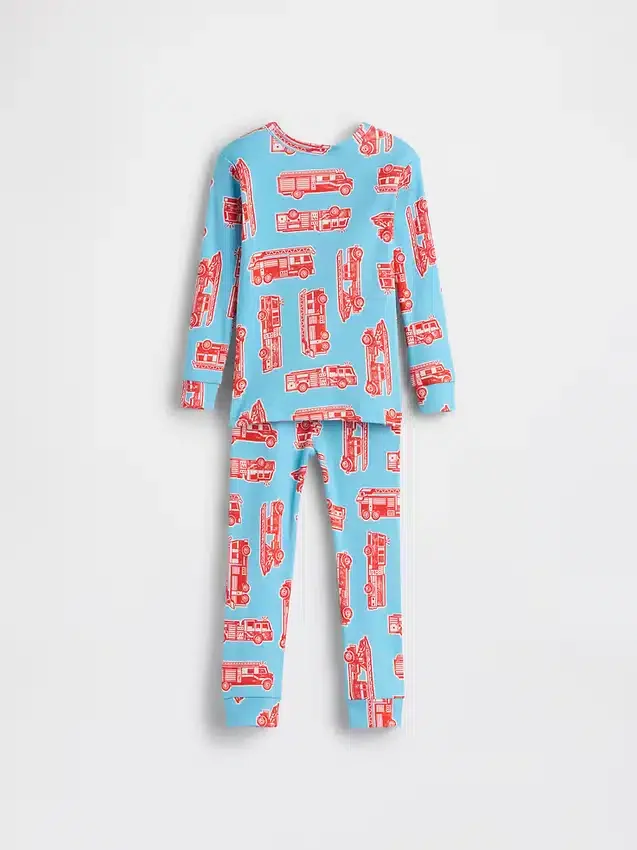 Ensemble de pyjama en coton brossé bio pour Bébé & Enfant