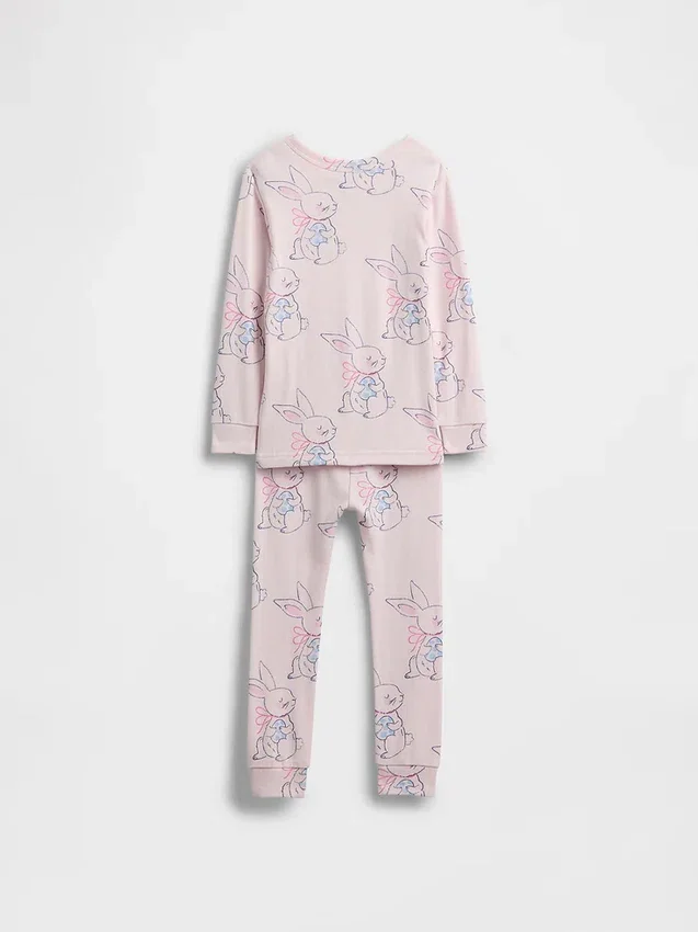 Ensemble de pyjama en coton brossé bio pour Bébé & Enfant