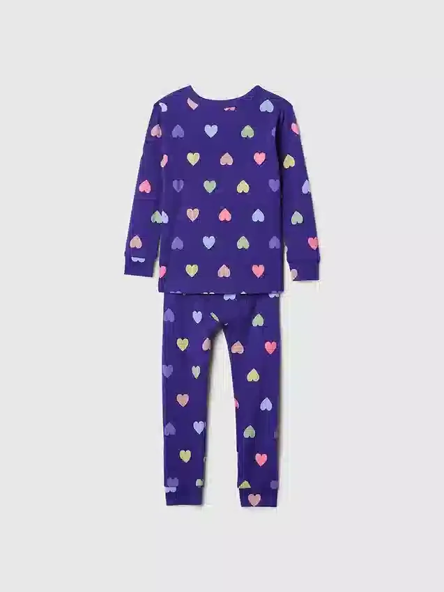 Ensemble de pyjama en coton brossé bio pour Bébé & Enfant