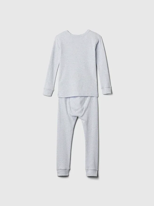 Ensemble de pyjama en coton brossé bio pour Bébé & Enfant