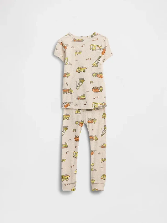 Ensemble de pyjama en coton brossé bio pour Bébé & Enfant