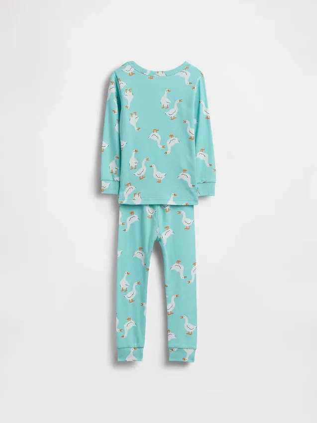 Ensemble de pyjama en coton brossé bio pour Bébé & Enfant