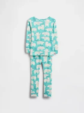 Ensemble de pyjama en coton brossé bio pour Bébé & Enfant