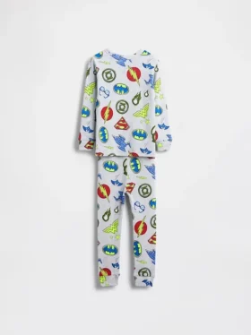 Ensemble de pyjama en coton brossé bio pour Bébé & Enfant