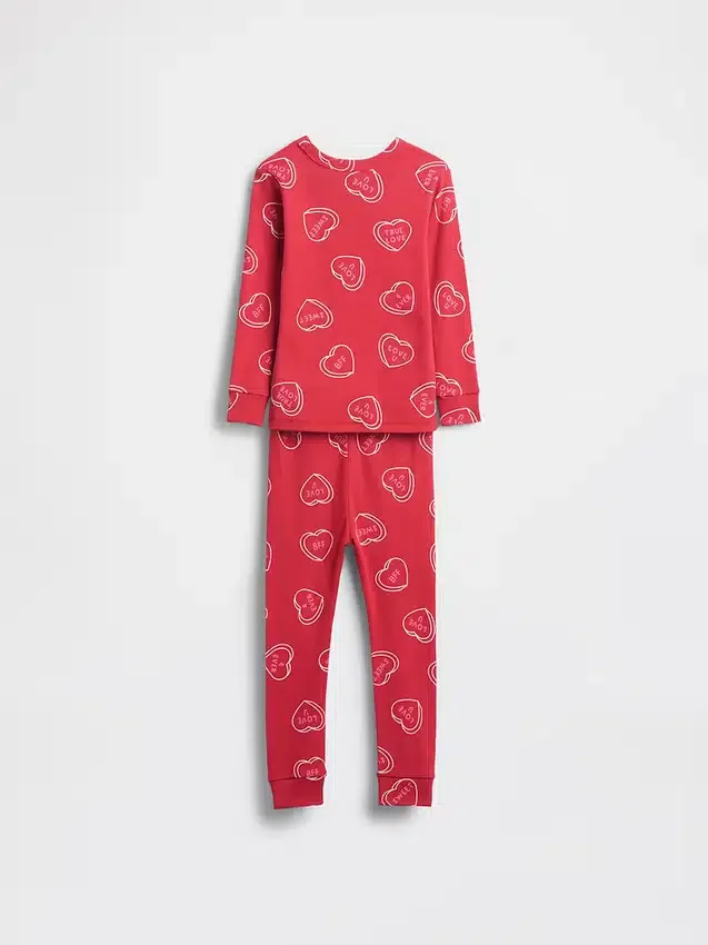 Ensemble de pyjama en coton brossé bio pour Bébé & Enfant