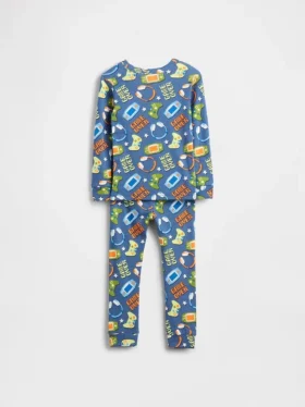 Ensemble de pyjama en coton brossé bio pour Bébé & Enfant
