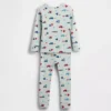 Ensemble de pyjama en coton brossé bio pour Bébé & Enfant