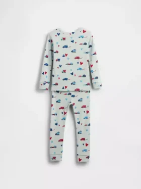 Ensemble de pyjama en coton brossé bio pour Bébé & Enfant