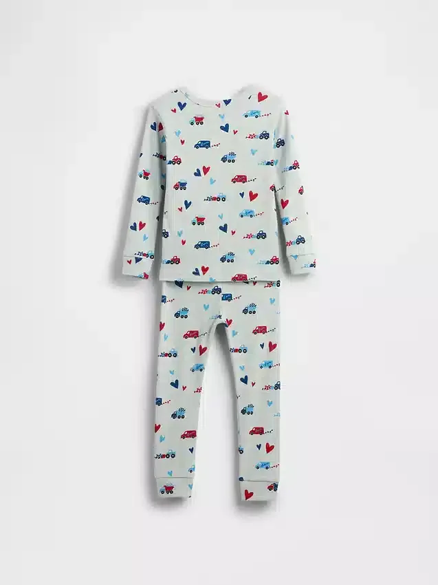 Ensemble de pyjama en coton brossé bio pour Bébé & Enfant