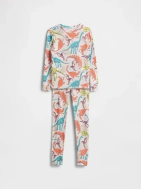 Ensemble de pyjama en coton brossé bio pour enfants