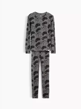 Ensemble de pyjama en coton brossé bio pour enfants